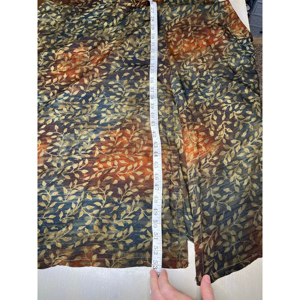 Lost River Clothing Co. Rustic Earthy Batik Boho Back Lace Up Maxi Dress - Picture 11 of 13